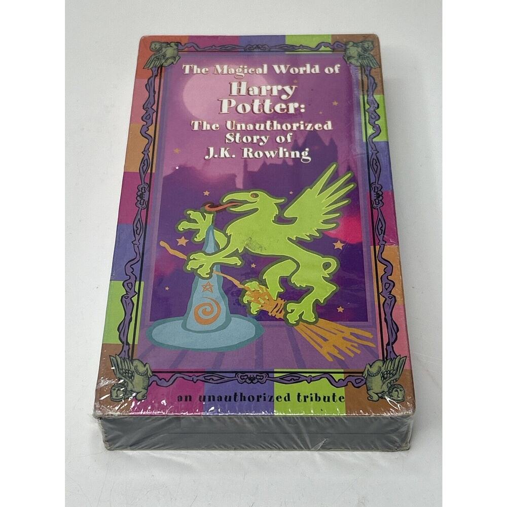 THE MAGICAL WORLD OF HARRY‎ POTTER Unauthorized Story Of J.K. Rowling VHS Sealed